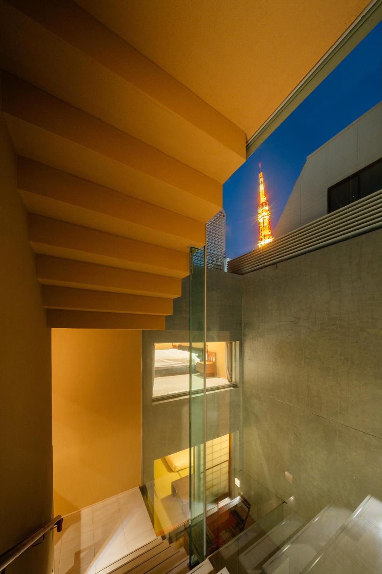 Azabu Modern House The Tokyo Tower Can Be Seen From The Villa 500M2 Екстер'єр фото