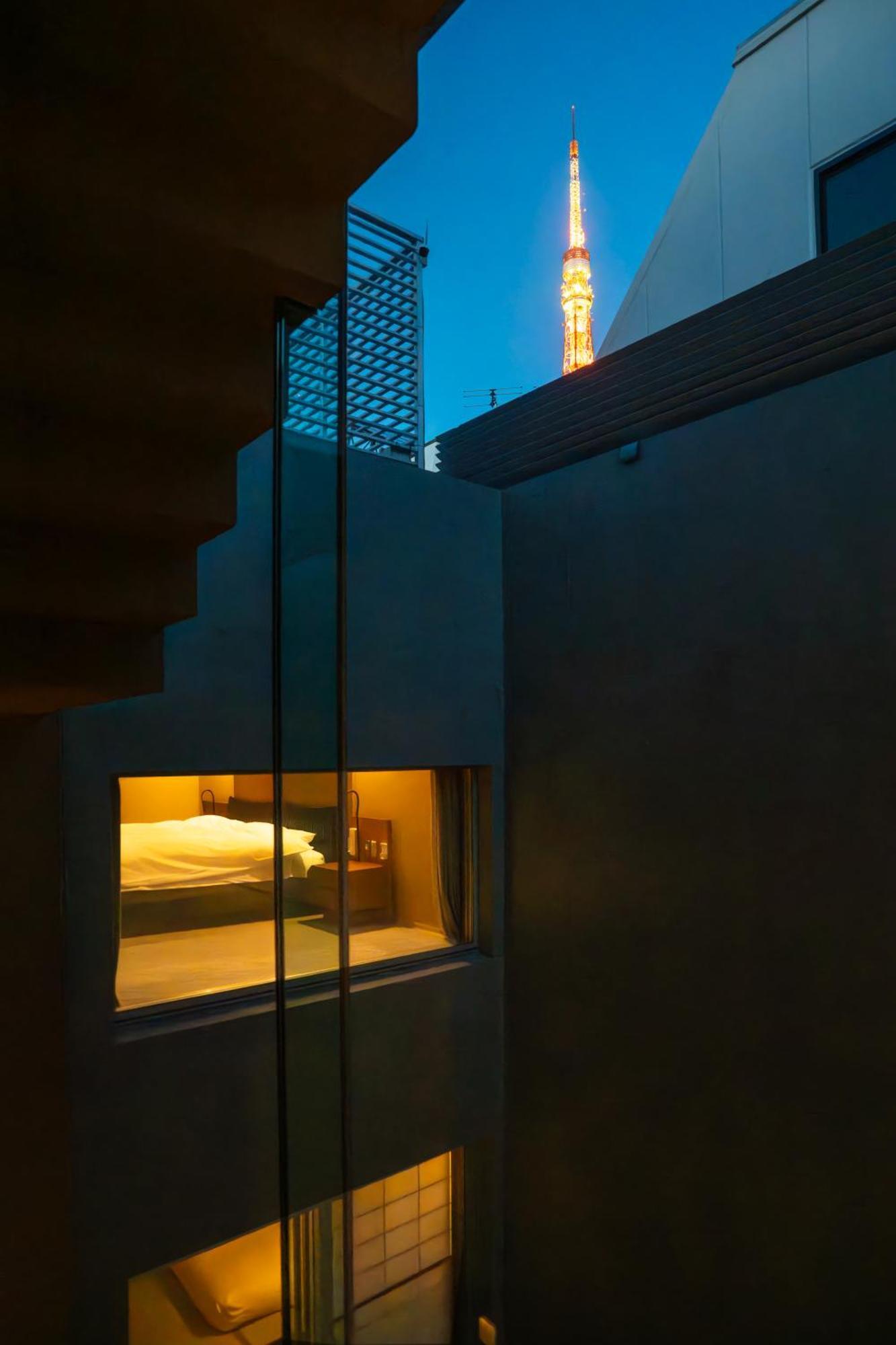 Azabu Modern House The Tokyo Tower Can Be Seen From The Villa 500M2 Екстер'єр фото